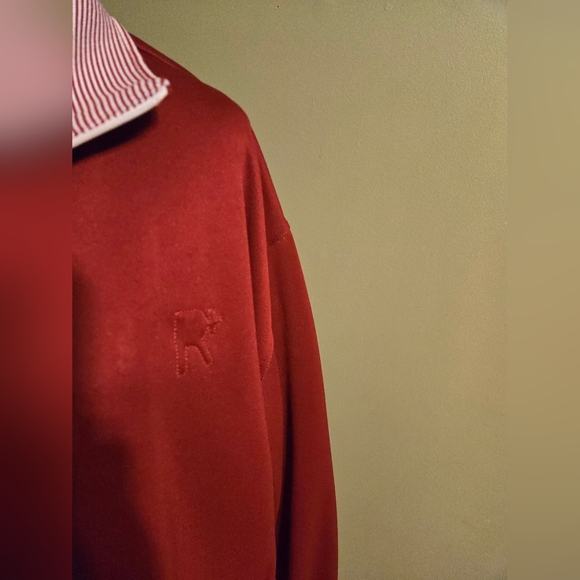 Men Rocawear Jacket size 2XL Burgundy - Picture 2 of 5